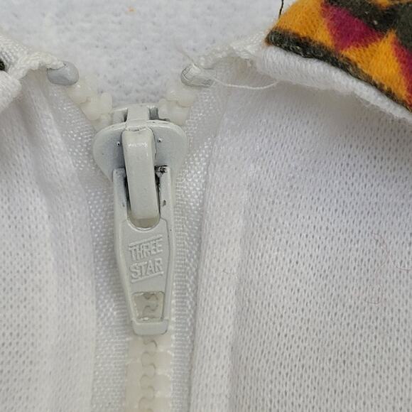 Vintage San-Francisco Tribal Collared Sweatshirt XL 23x28 USA - Picture 10 of 13